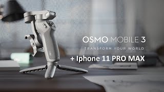 Dji osmo mobile 3 + Iphone 11 PRO MAX