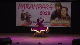 Glimpse of Devesh Mirchandani solo in Mumbai 2020 in Parampara