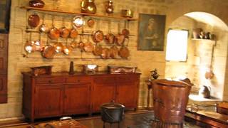 Chateau de la Rochepot kitchen