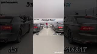 Vw Passat B8 2.0 BiTDI vs Audi A5 3.0 TDI #shorts                           @RACEGARAGE