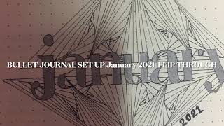 Bullet Journal Set  Up January 2021 FLIP THROUGH||ByTeacherVirgie