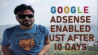 #Invalidclickactivity #Adsense Google Adsense Enabled Just After 10 Days - My experience