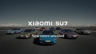 Xiaomi SU7 | New Colors Unveiled