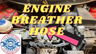 VW Polo 2008 Petrol Engine Breather Pipe Location