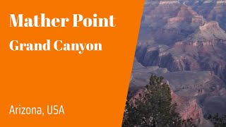 [4K] Mather Point - Grand Canyon (December 24, 2023)