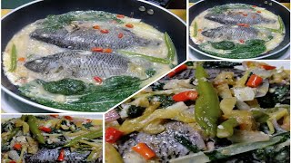 GINATAANG TILAPIA / easy lang gawin masarap pa!