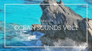 10 Min Ocean Sounds 💦 Ocean Waves Crashing on Beach (🏝️ ISLAND SOUNSCAPE 😍) ¦ Bermuda 2021