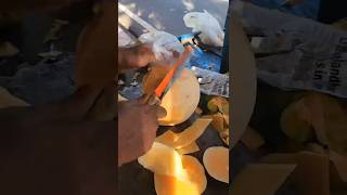 Fruit Ninja of MUSKMELON | Amazing Fruits Cutting Skills| Indian Street Food in 2023 #shorts #food