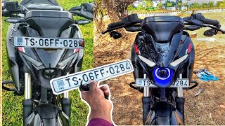 NEW MODIFICATION IN PULSAR N250 2023 | NO PLATE MODIFIED FOR N250/N160 AT HOME |  @rkcreations03