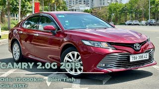 Camry 2.0G 2019 Siêu Lướt | Mỗi Năm Chỉ Đi Có 3400km | Sơ Cua Nguyên Zin