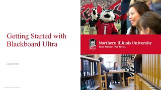 Getting Started with Blackboard Ultra July 25, 2024