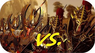 Total War: Warhammer II ♦ Fight Club ♦ Phoenix Guard vs. Black Guard of Naggarond