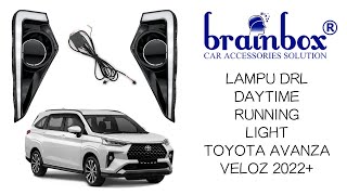 02291 Lampu DRL Toyota Avanza Veloz 2022+ Lampu DRL Foglamp