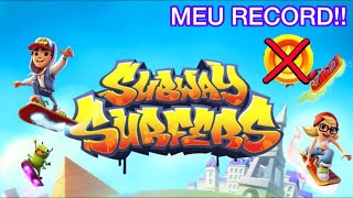 BATI MEU RECORDE DE NO COINS NO MOBILE SUBWAY SURFERS!!!