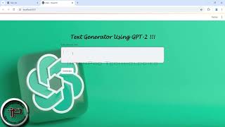 GPT2 - Artificial Intelligence (AI) based text generator - PYTHON Projects | IntenPro Technologies