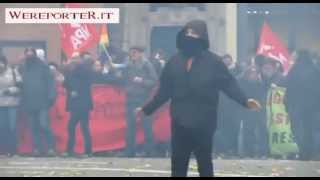 Parigi Cop21, scontri in Place de la Republique