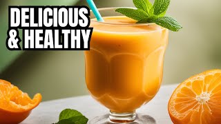 Revitalize Your Body and Mind with Zesty Mandarin Ginger Smoothie