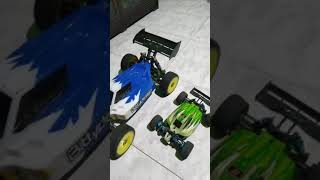 Perbandingan RC buggy 1/8 dan 1/18