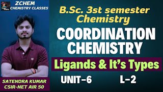 (L2) Ligands & Types of ligands || Central metal atom || Coordination compounds #coordination #bsc