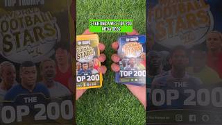 Combine your World Football Stars Top 200 packs for an epic Top Trumps battle! #toptrumps #football