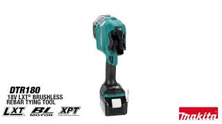 Makita DTR180 18V  Brushless Cordless Rebar Tying Tool