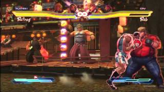 NEW Street Fighter X Tekken - Balrog Character Demo Part 4 - 2/9/12