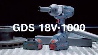 Bosch GDS 18V-1000 CORDLESS IMPACT WRENCH