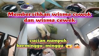 Cucian numpuk di wisma cewek berminggu-minggu #gangguanjiwa #orangdalamgangguanjiwa #yayasanodgj