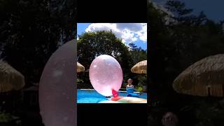 Slow Motion Water Balloon Impact! #waterballoonfight #waterballoons #slomo #slowmotion #shorts