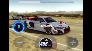 CSR2 - Audi R8 LMS (Purple Stars +2123 ) vs Pagani Utopia (Live race - shift  pattern for 7.7s win)