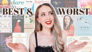 I read 20 books in 2020... | MY BEST & WORST READS OF THE YEAR (with timestamps)