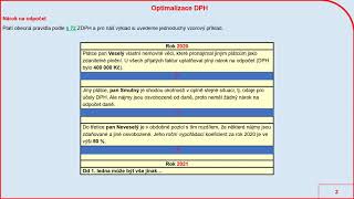 Nepříjemné dopady v aktuálním přiznání DPH kvůli změně u nájmů