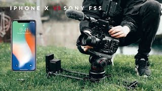 $1000 iPhone X vs $5000 Sony FS5 | Move with Rhino S2 EP2