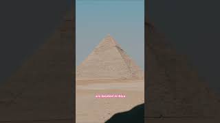 Discovering the Wonders of Pyramids: Three Facts About Ancient Egyptian Architecture #shorts #short