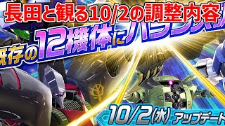 長田と観る10月2日の調整内容