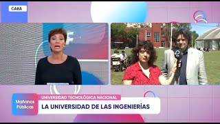 "MAÑANAS PÚBLICAS" - Tv Pública visita CAMPUS