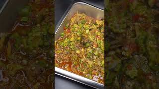 Super Delicious Fresh Okro Soup #reels #youtubeshorts