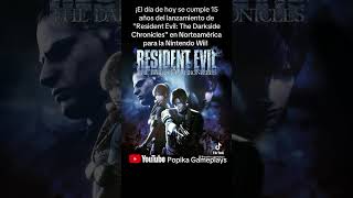 ¡El día de hoy se cumple15 años del lanzamiento de "Resident Evil: The Darkside Chronicles"!