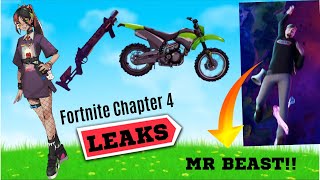 Fortnite Chapter 4 LEAKED!!! (MrBeast In game!!)