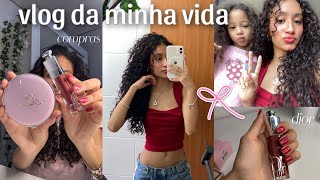 VLOG: dias corridos comigo! comprinhas dior, rare beauty, cabelo, escola, encomendas🎀