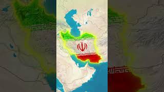 Iran: A Geopolitical Powerhouse – Map Animation #shorts #iran #israel