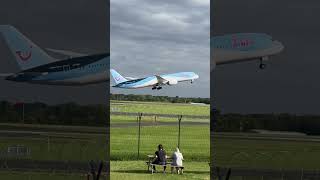 Tui 787 takeoff from Manchester