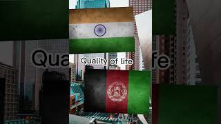 India vs Afghanistan | Country comparison #shorts #viral #india  #afghanistan #viralshorts