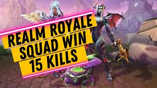 7 kill (15 total) Squad Win - Realm Royale - Series X