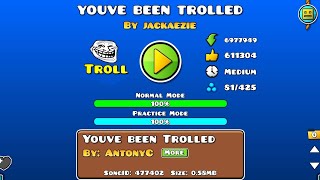 youve been trolled by jackaezie | geometry dash