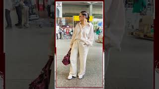 Neha Dhupia Spotted At Mumbai Airport