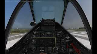 DCS: World  P-51D  Rampstart & takeoff