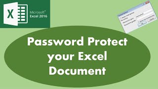 How to Create a Password on Excel 2016 Spreadsheet