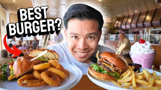 Finding The BEST Burger Diner In Los Angeles 🍔 LA Food Tour