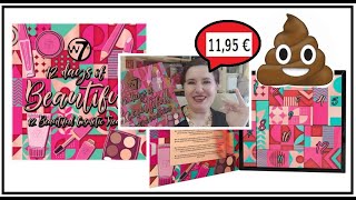 W7 Calendario Adviento 12 Days of Beautiful - 11,95 ¡ESTO ES UNA....!